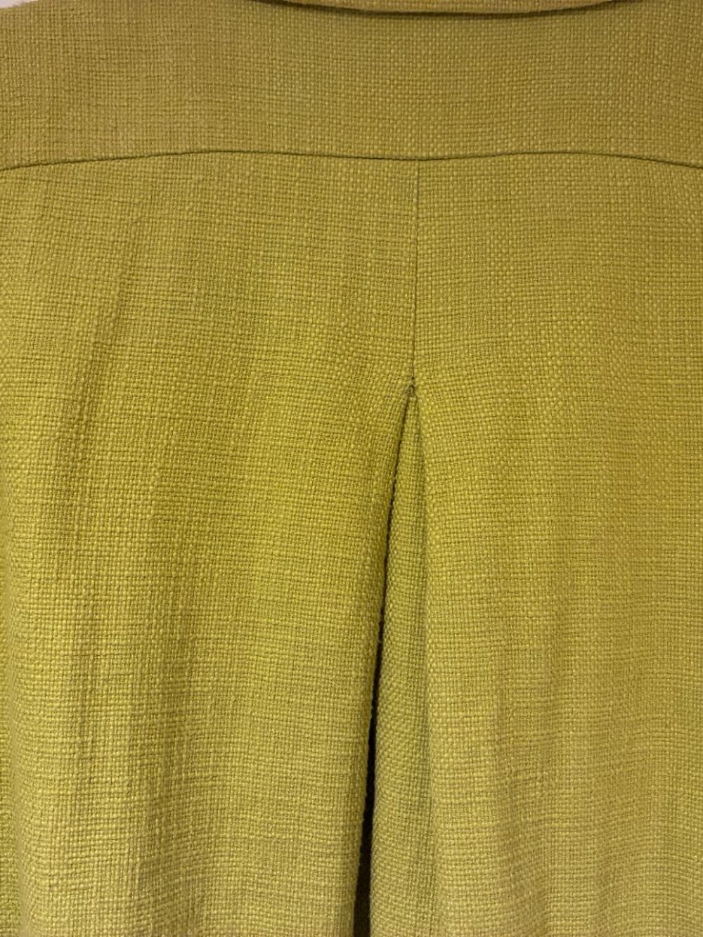 Boden Limited Edition Chartreuse Green Swing Coat Peter Pan Collar Sz 4 - Picture 9 of 10